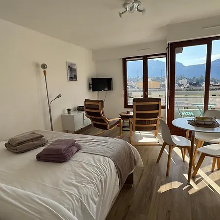 Moderne Et Cosy, Bien Situe, Vue Montagne, Wifi - Fr-1-555-114 Apartment Aix-les-Bains