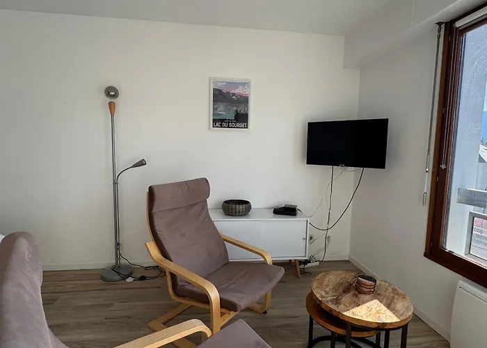 Moderne Et Cosy Avec Loggia, Vue Montagnes, Internet - Fr-1-555-114 Aix-les-Bains